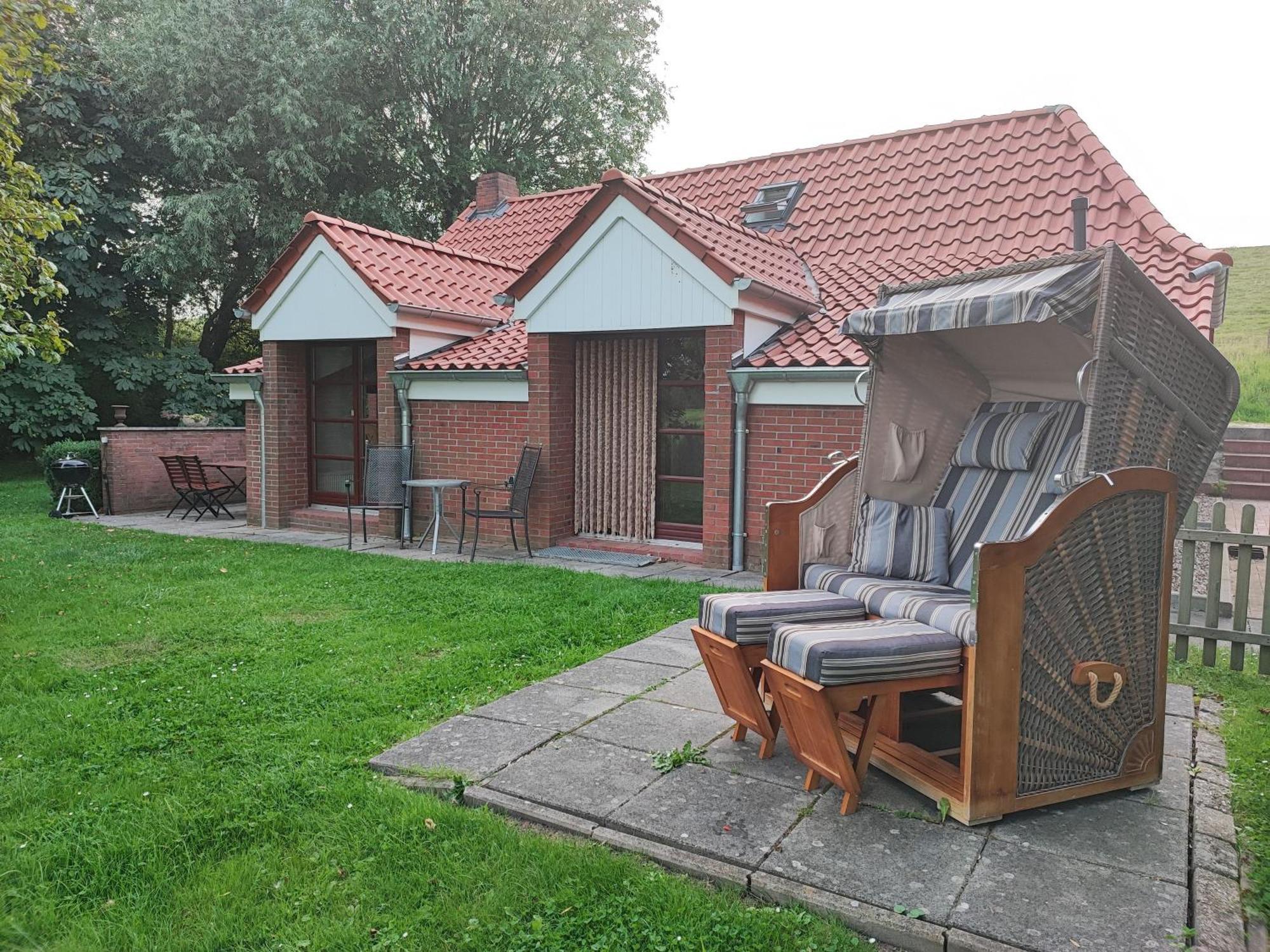 Fischerhaus Am Deich 45233 Jemgum Esterno foto